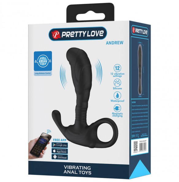 Pretty Love - ANDREW Prostate Massager (Smart APP Model - Chargeable)
